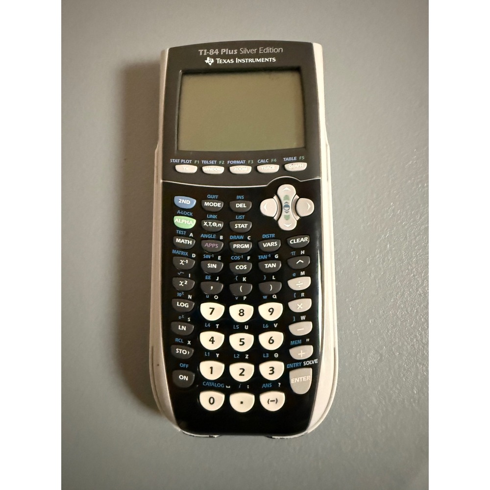 Texas Instruments TI-84 Plus Silver Edition Graphing Calculator Sugar Skull Case